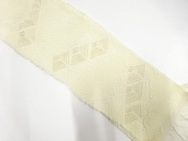 JAPANESE KIMONO / OBIAGE / SILK / SHIBORI